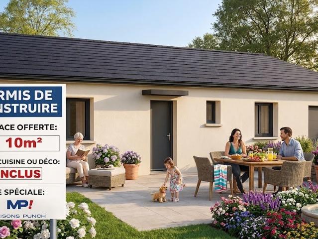 Maison neuve 4 pièces 77 m²