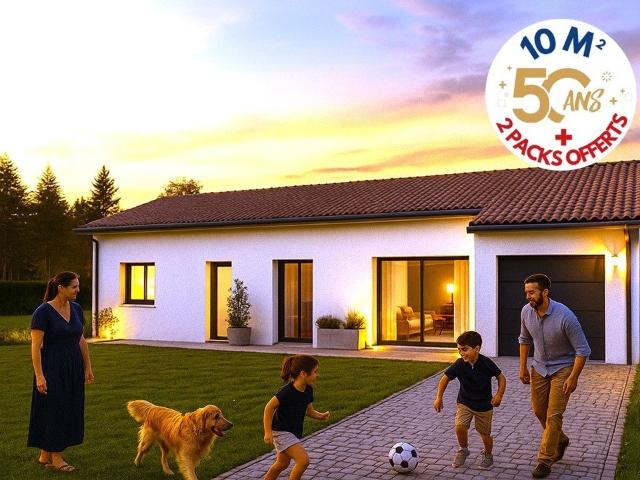 Maison neuve 4 pièces 77 m²