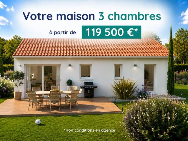 Maison neuve 4 pièces 77 m²