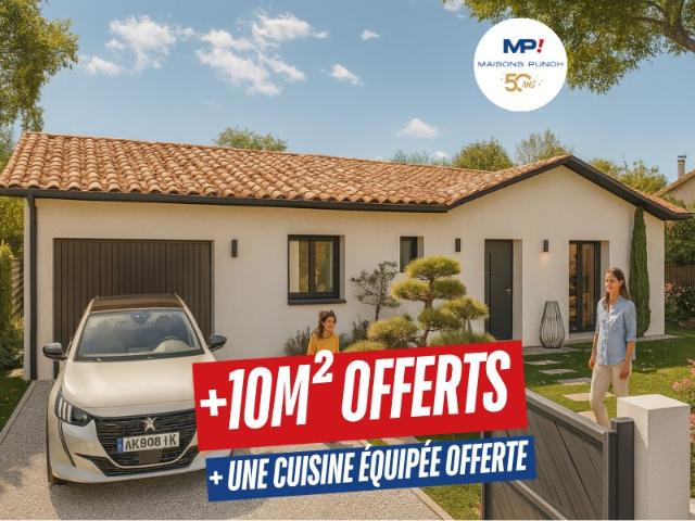 Maison neuve 4 pièces 79 m²
