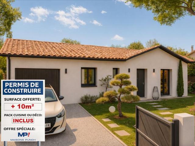 Maison neuve 4 pièces 79 m²