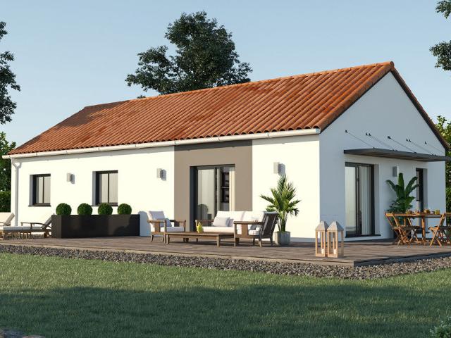 Maison neuve 4 pièces 79 m²