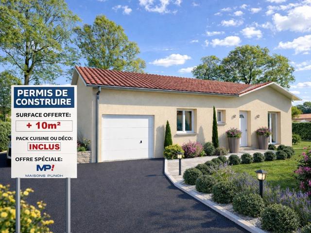 Maison neuve 4 pièces 80 m²