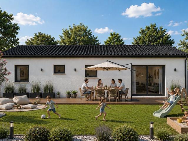 Maison neuve 4 pièces 80 m²