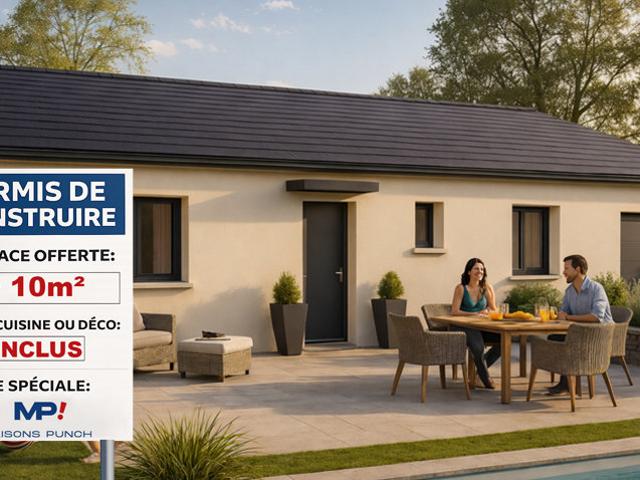 Maison neuve 4 pièces 80 m²