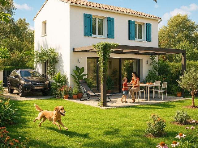 Maison neuve 4 pièces 80 m²