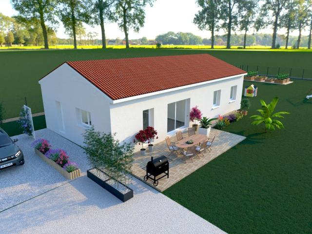 Maison neuve 4 pièces 80 m²