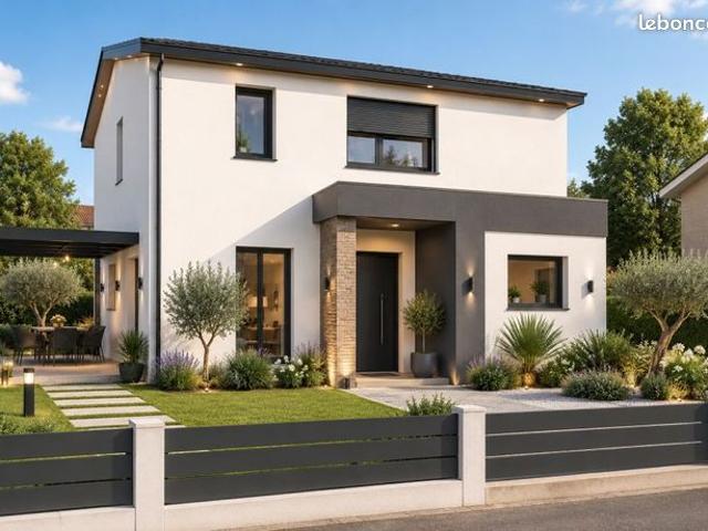 Maison neuve 4 pièces 80m2 à sussargues au calme, plan personnalisable, spacieuse et lumineuse