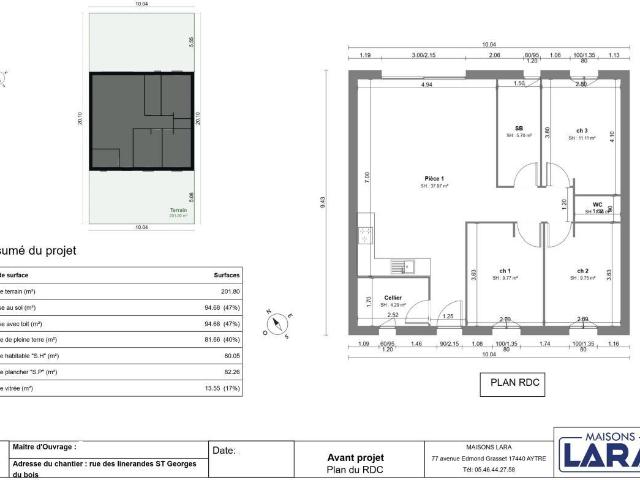 Maison neuve 4 pièces 81 m²