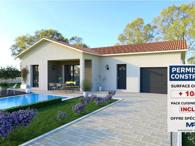 Maison neuve 4 pièces 83 m²