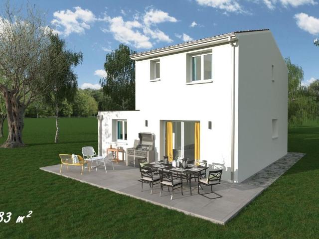 Maison neuve 4 pièces 83 m²
