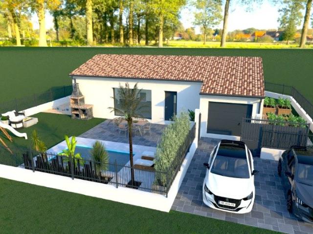 Maison neuve 4 pièces 85 m²