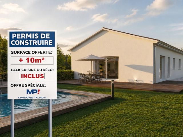 Maison neuve 4 pièces 90 m²