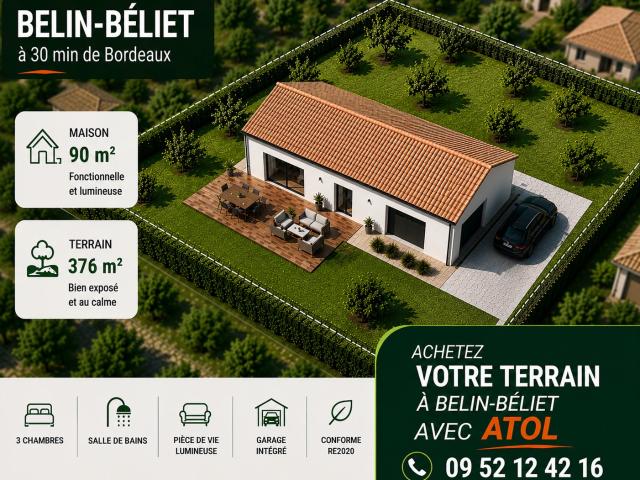 Maison neuve 4 pièces 90 m²