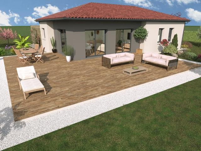 Maison neuve 4 pièces 90 m²