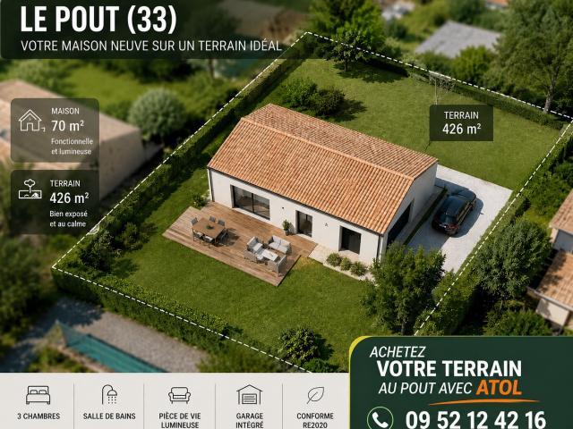 Maison neuve 4 pièces 90 m²