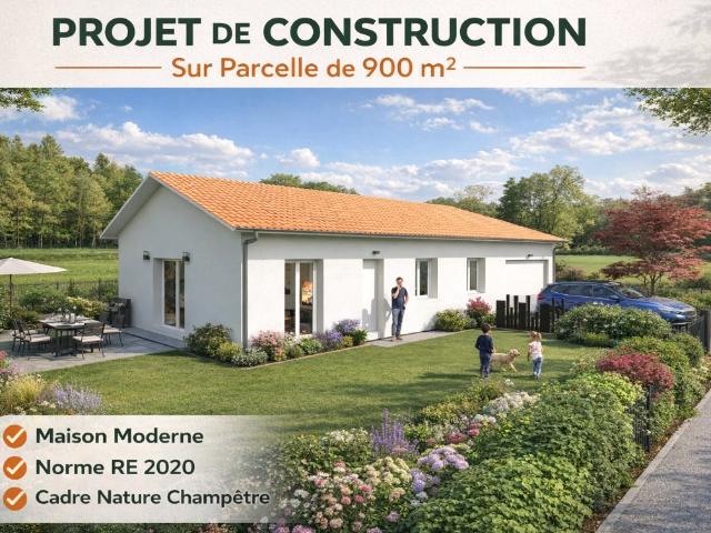 Maison neuve 4 pièces 91 m²