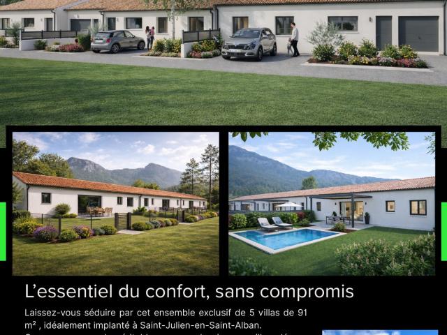 Maison neuve 4 pièces 91 m²