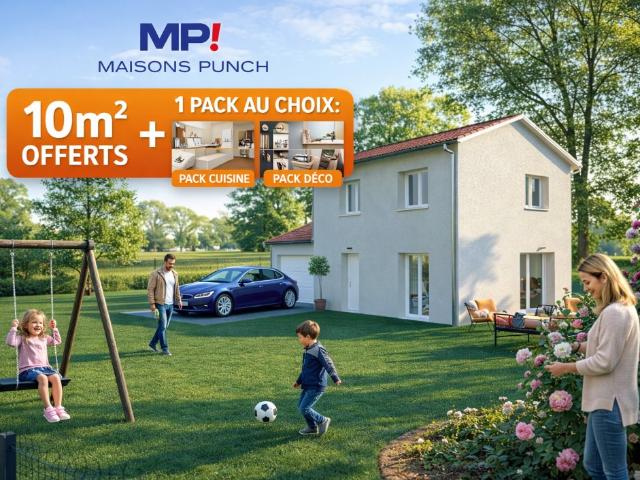 Maison neuve 4 pièces 92 m²