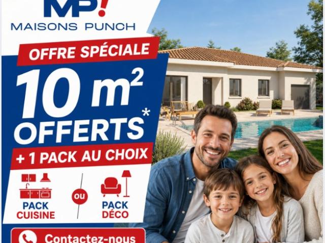 Maison neuve 4 pièces 94 m²