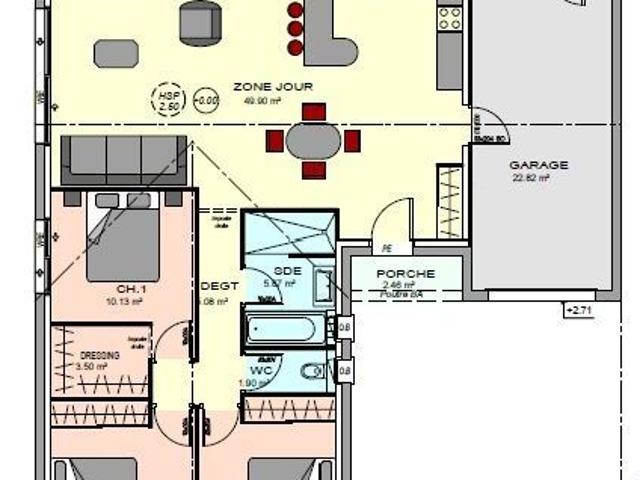 Maison neuve 4 pièces 97 m²