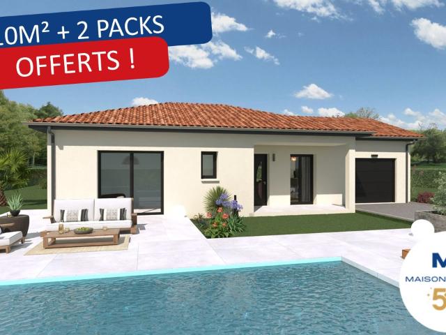 Maison neuve 4 pièces 98 m²