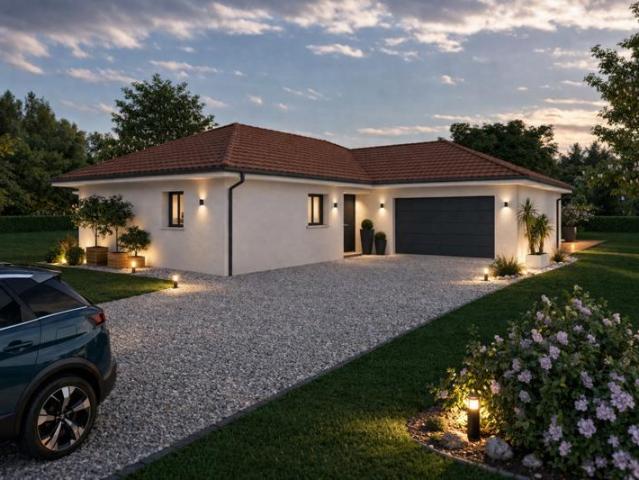 Maison neuve 4 pièces à Siccieu