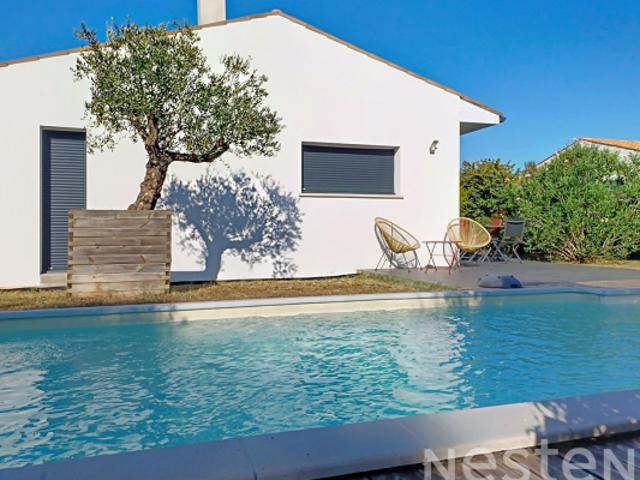Maison neuve 4 pièces avec piscine à Meursac Rare sur le marché !