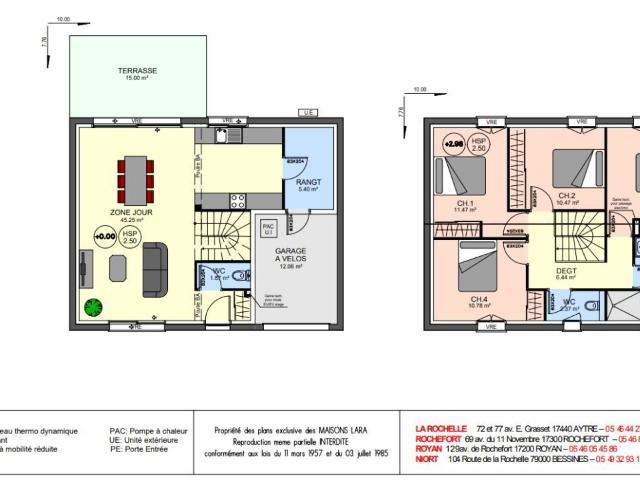 Maison neuve 5 pièces 112 m²