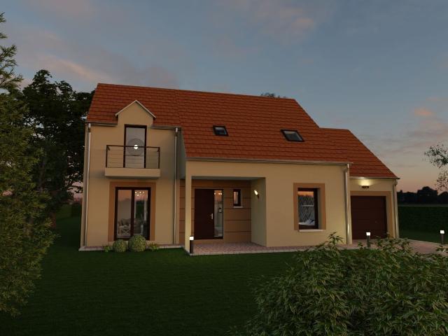 Maison neuve 5 pièces 126 m²