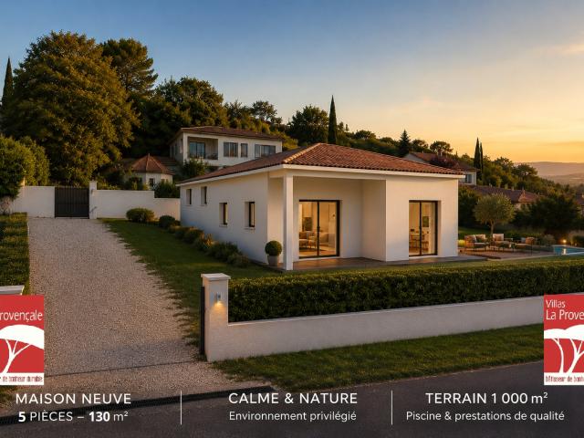 Maison neuve 5 pièces 130 m²