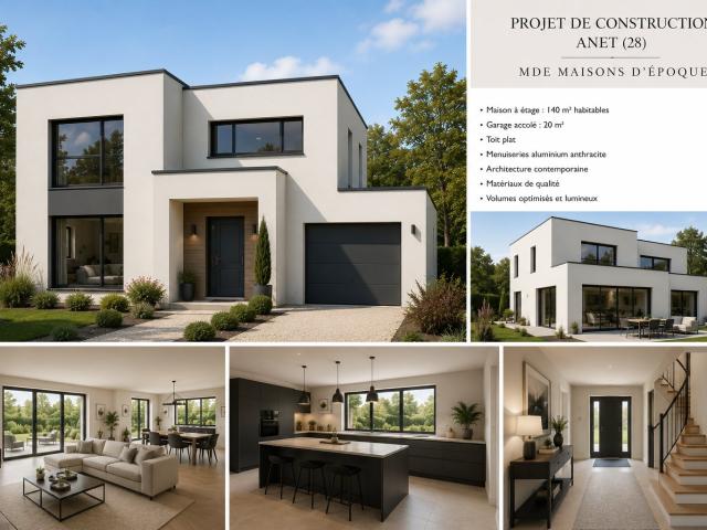 Maison neuve 5 pièces 140 m²
