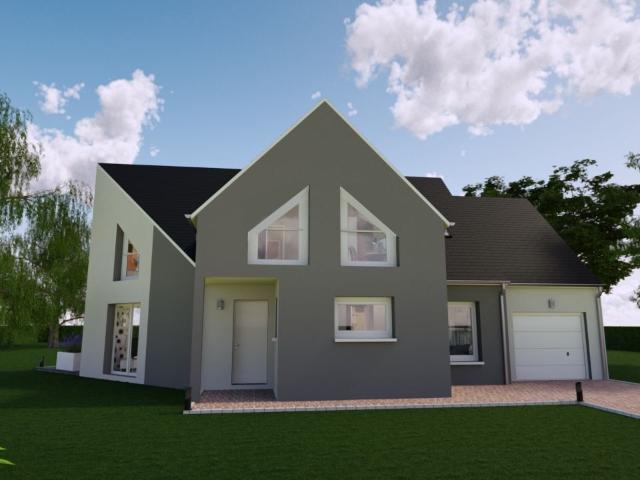 Maison neuve 5 pièces 153 m²