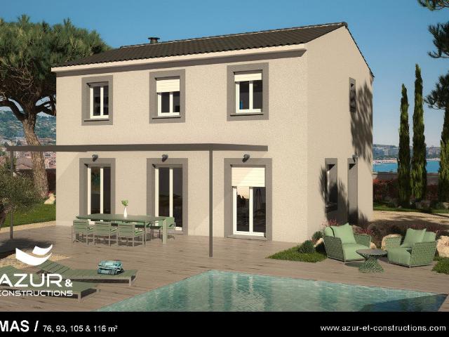 Maison neuve 5 pièces 76 m²