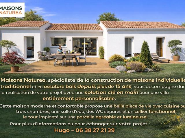 Maison neuve 5 pièces 80 m²