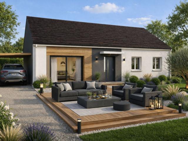 Maison neuve 5 pièces 90 m²
