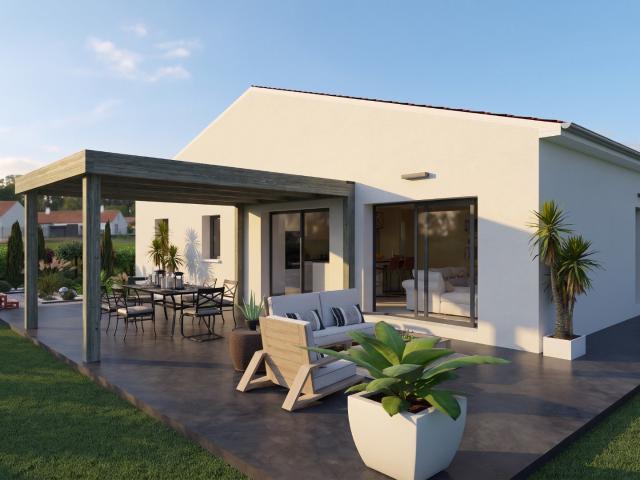 Maison neuve 5 pièces 90 m²