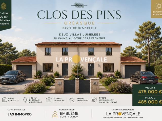 Maison neuve 5 pièces 90 m²