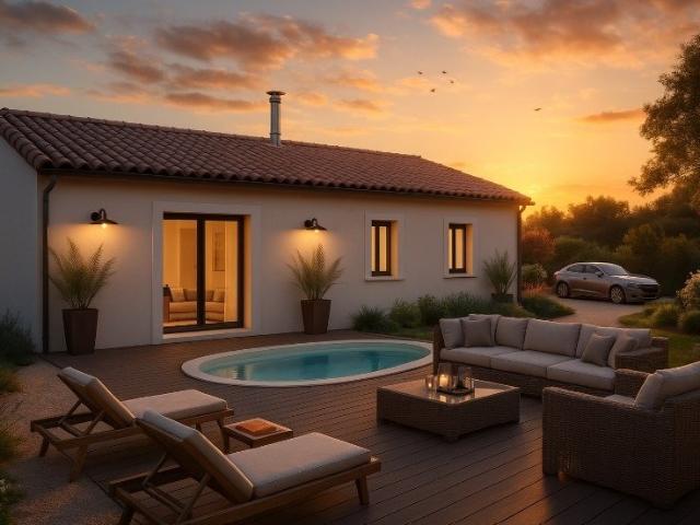 Maison neuve 5 pièces 90 m²