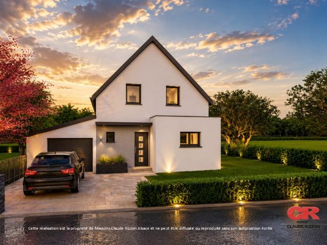 Maison NEUVE 5 pièces avec garage à HERRLISHEIM