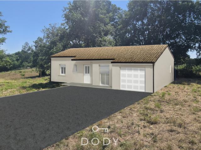 Maison neuve 5 pièces et garage