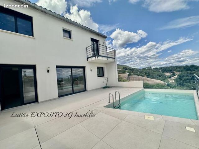 Maison neuve 5ch 146m² | Terrasse piscine | Frais notaire réduits
