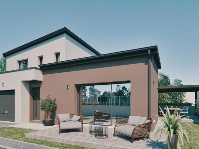 Maison neuve 6 pièces 124 m²