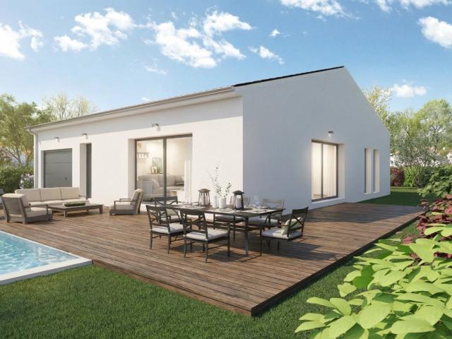 Maison neuve 6 pièces 121 m²