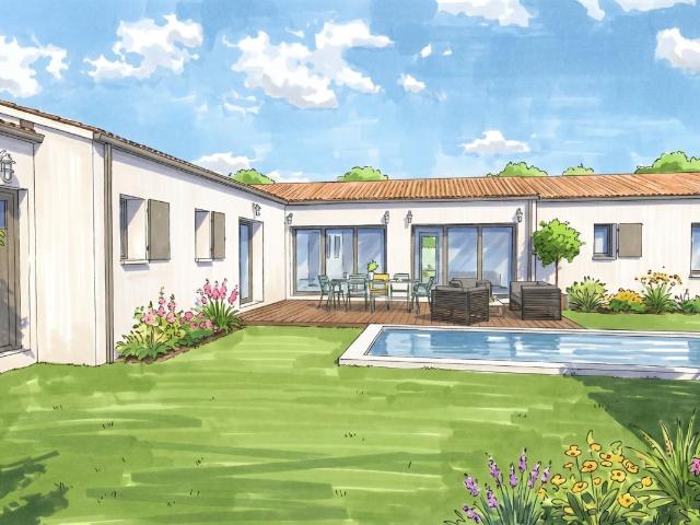 Maison neuve 6 pièces 130 m²