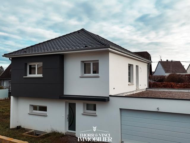 Maison neuve 6 pièces 143 m2 Terrain 7 ares Rosenau DPE A