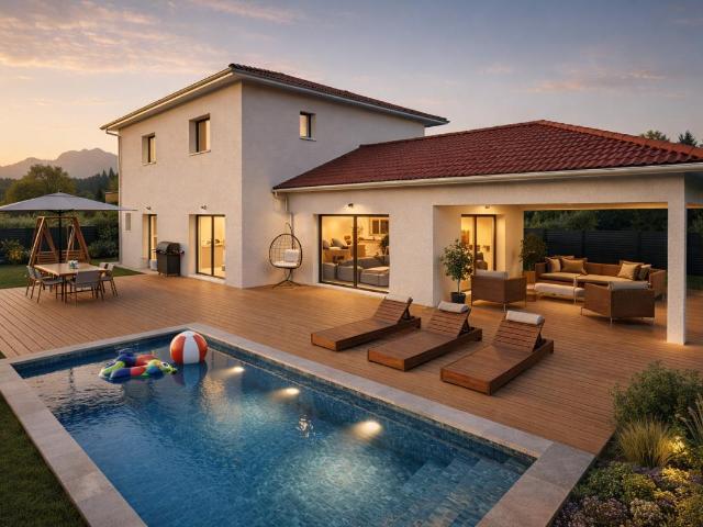 Maison neuve 6 pièces 163 m²