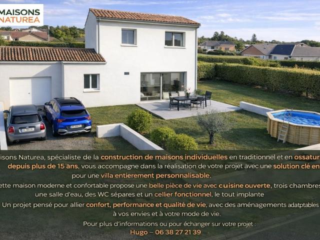 Maison neuve 6 pièces 90 m²