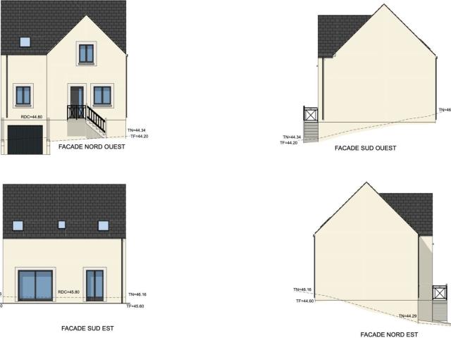 Maison neuve 6 pièces 98 m²