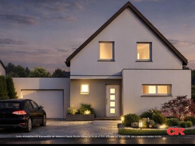 Maison neuve 6 pièces avec garage à MARLENHEIM